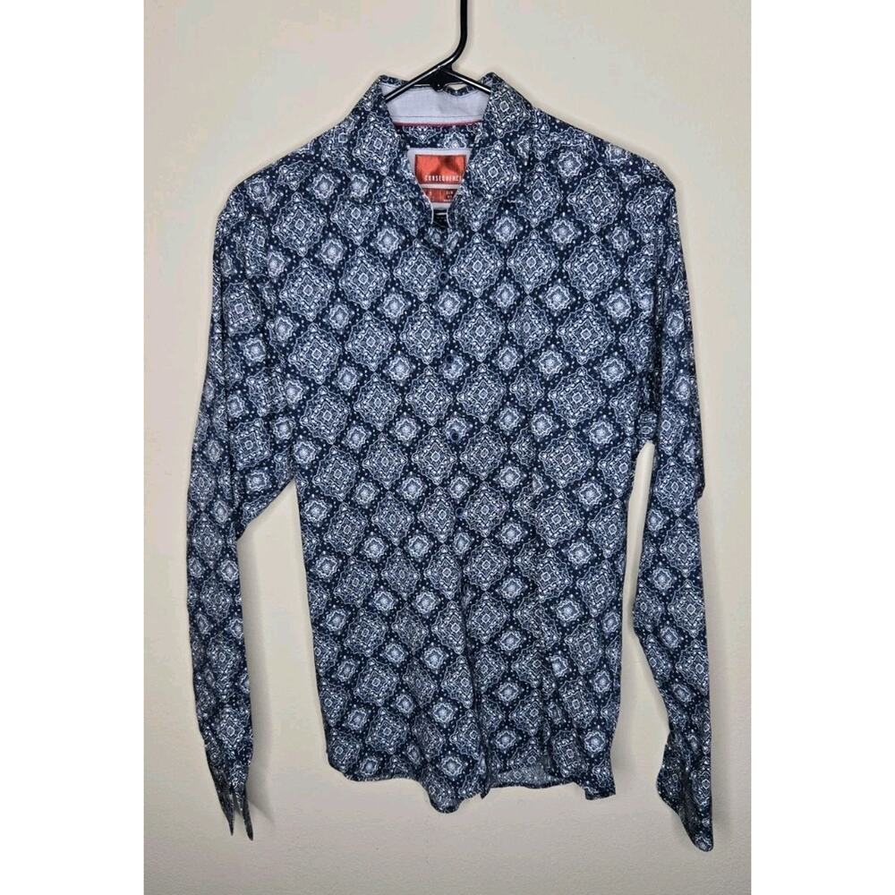 Consequence • Men’s Long Sleeve Button Down • Size Small